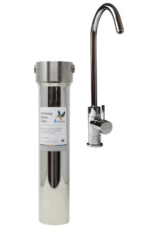 Purificateur d'eau en acier inoxydable Doulton HIS sous évier