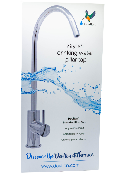 Purificateur d'eau en acier inoxydable Doulton HIS sous évier