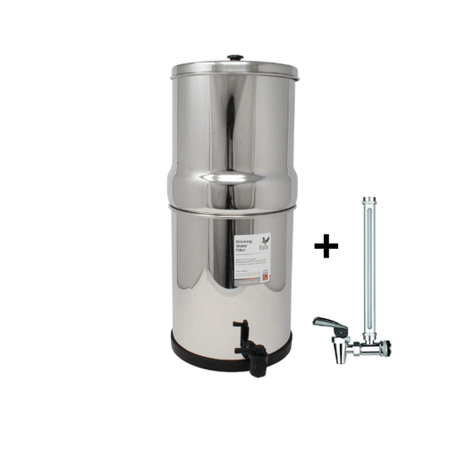 PACK Filtre8.5L – 2 ULTRA Sterasyl + Robinet jauge de niveau - Water-Freequency®